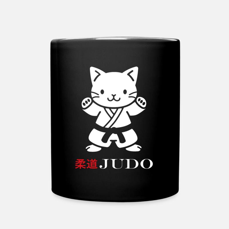 Judo - Tasse einfarbig - Schwarz