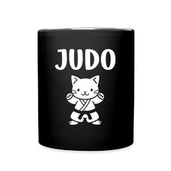 judo - Mug uni - noir - Devant