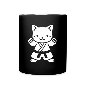 judo - Mug uni - noir - Devant