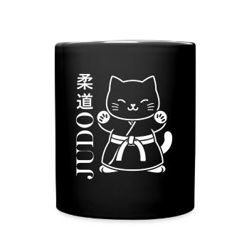 judo - Mug uni - noir - Devant