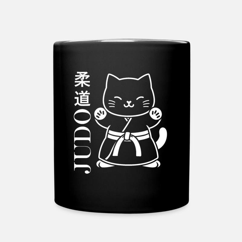 judo - Mug uni - noir