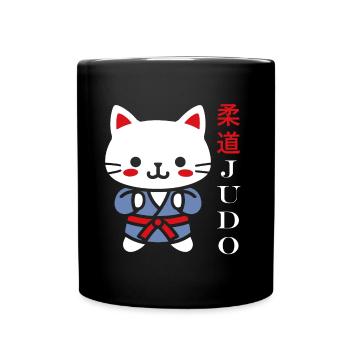 judo - Mug uni - noir - Devant
