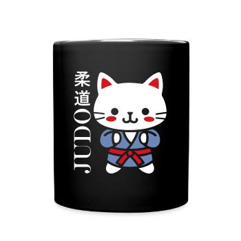 judo - Mug uni - noir - Devant