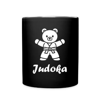 Judo - Tasse einfarbig - Schwarz - Vorne