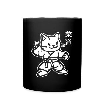 judo - Mug uni - noir - Devant