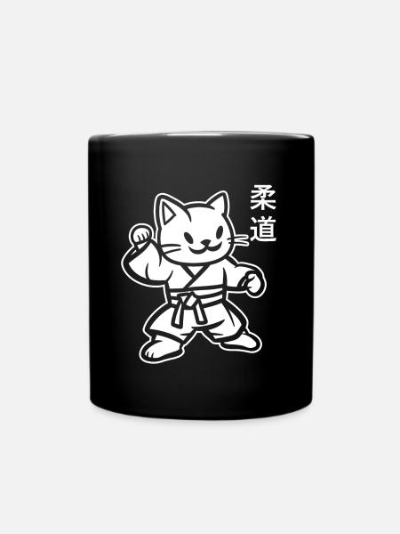 judo - Mug uni - noir