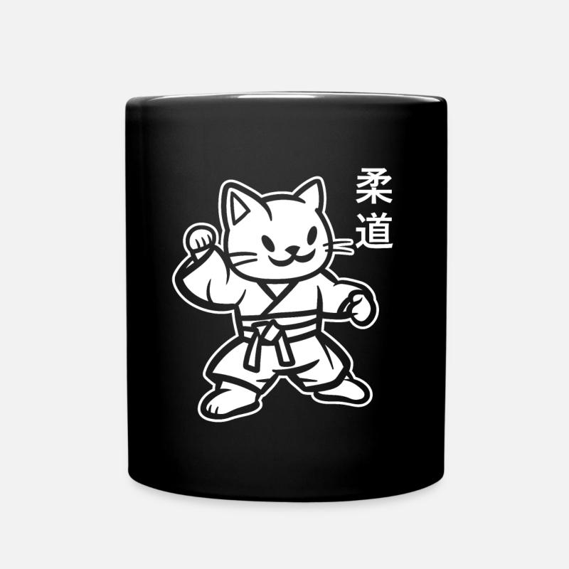 judo - Mug uni - noir