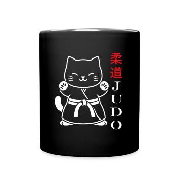 judo - Mug uni - noir - Devant