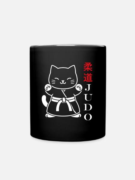 judo - Mug uni - noir