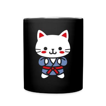 judo - Mug uni - noir - Devant