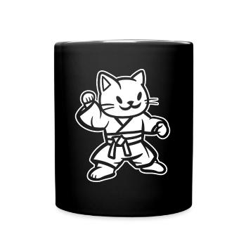 judo - Mug uni - noir - Devant