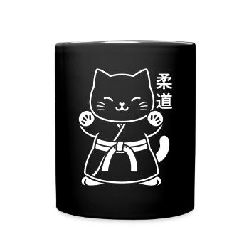 judo - Mug uni - noir - Devant