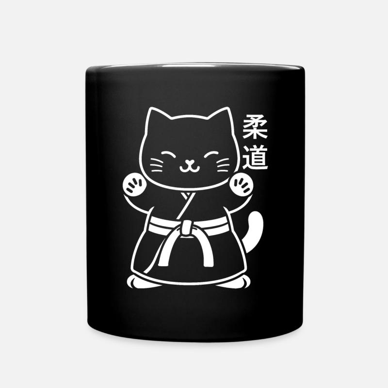 judo - Mug uni - noir