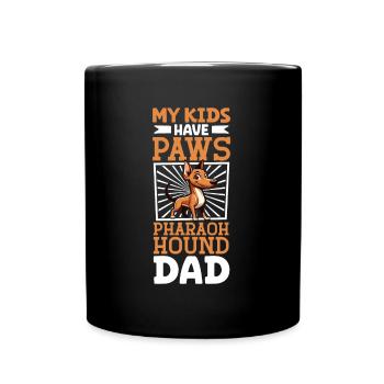 Pharaoh Dog Dad - Full Colour Mug - black - Front