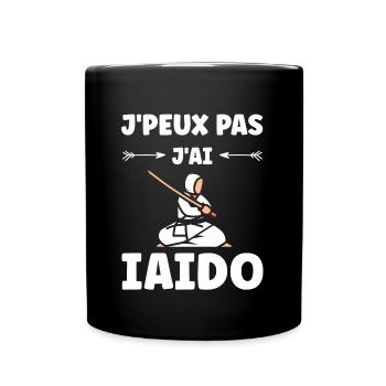 iaido - Mug uni - noir - Devant