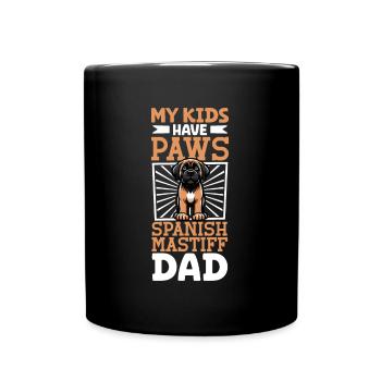 Mastín Español Papa - Full Colour Mug - black - Front