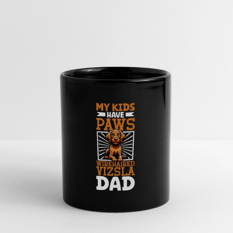 Wirehaired Hungarian Pointer Dad Full Colour Mug