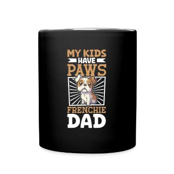 French Bulldog Dad - Full Colour Mug - black - Front