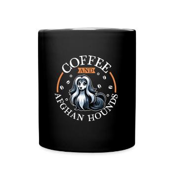 Coffee and coffee - Full Colour Mug - black - Front