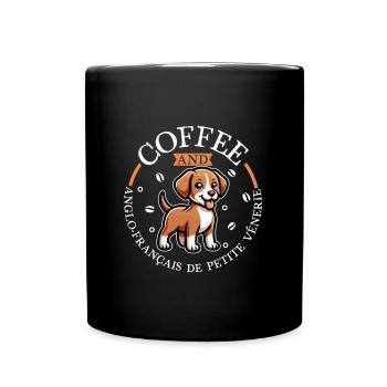 Kaffee und Anglo-Français de Petite Vénerie - Tasse einfarbig - Schwarz - Vorne