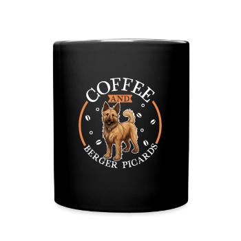 Coffee and Berger Picar - Full Colour Mug - black - Front