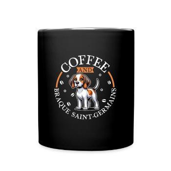 Coffee and Braque Saint-Germain - Full Colour Mug - black - Front