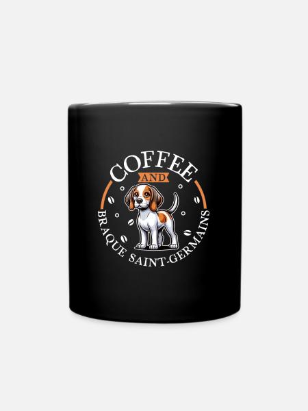 Kaffee und Braque Saint-Germain - Tasse einfarbig - Schwarz