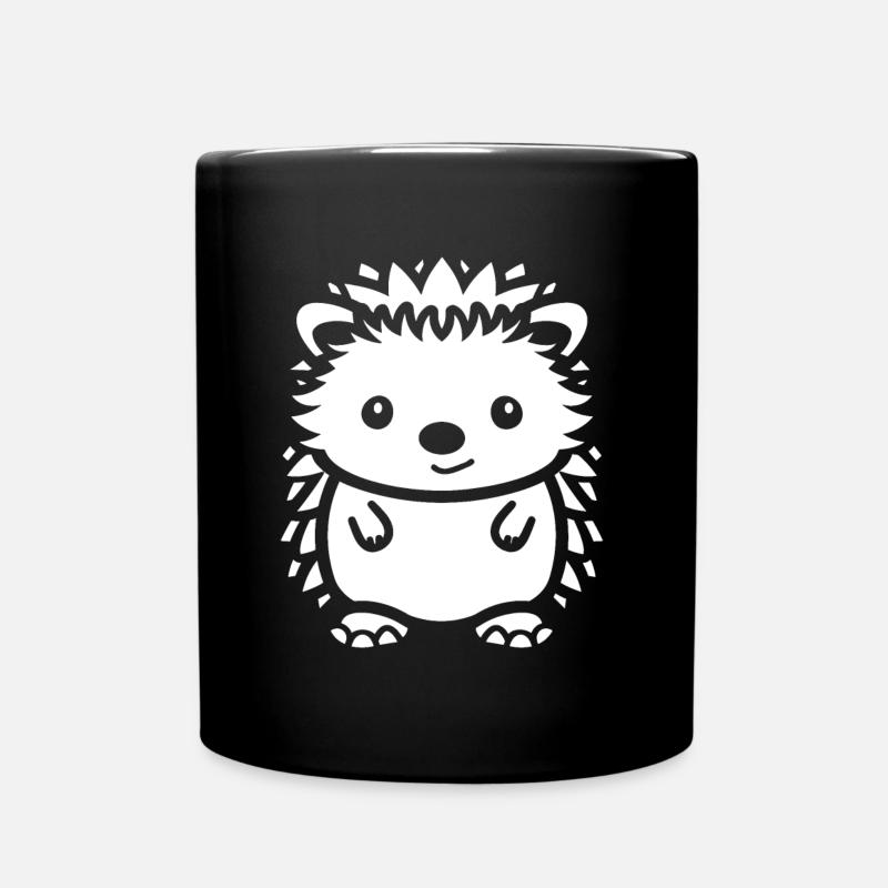 Hérisson - Mug uni - noir