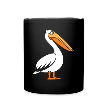 Pelican - Full Colour Mug - black - Front