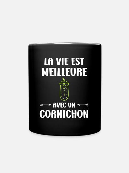 cornichon - Mug uni - noir