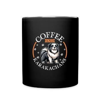 Café et Karakatshan - Mug uni - noir - Devant
