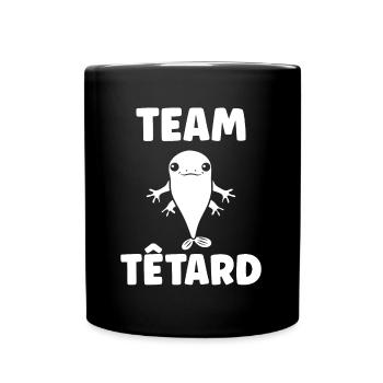 Têtard - Mug uni - noir - Devant