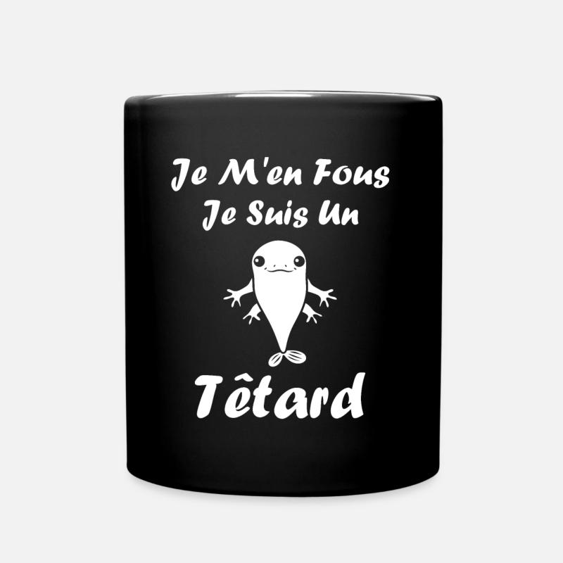 Têtard - Mug uni - noir