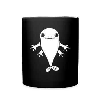 Têtard - Mug uni - noir - Devant
