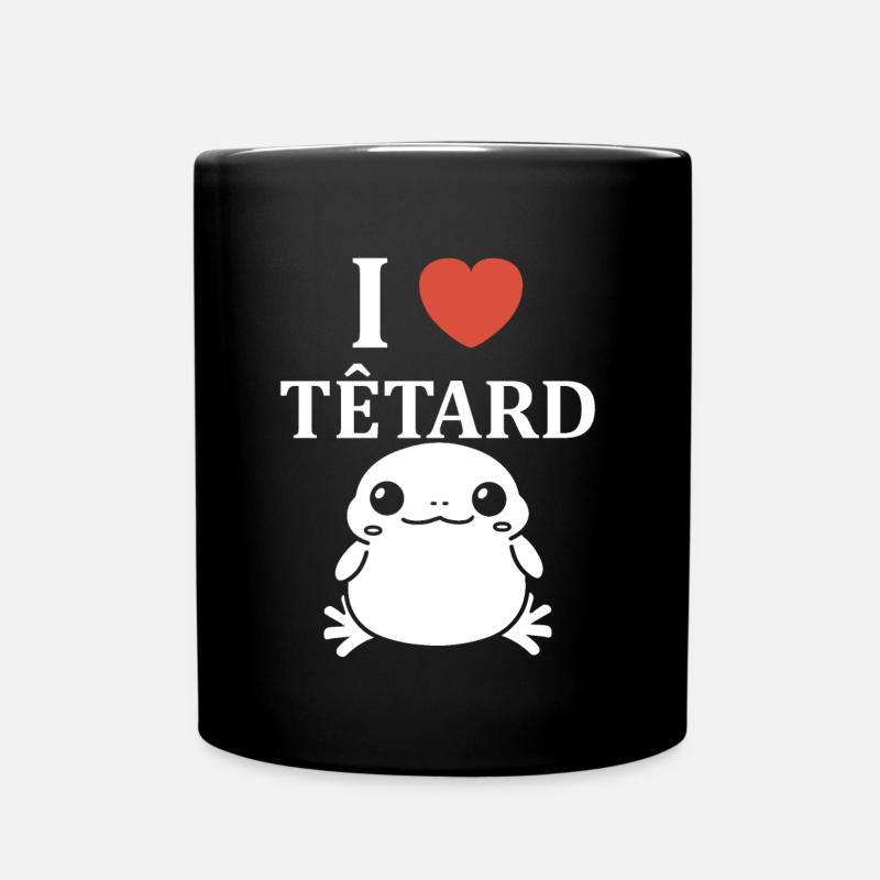 Têtard - Mug uni - noir
