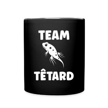 Têtard - Mug uni - noir - Devant