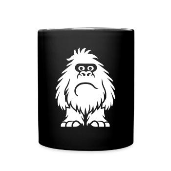 Yeti - Mug uni - noir - Devant