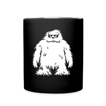 Yeti - Mug uni - noir - Devant