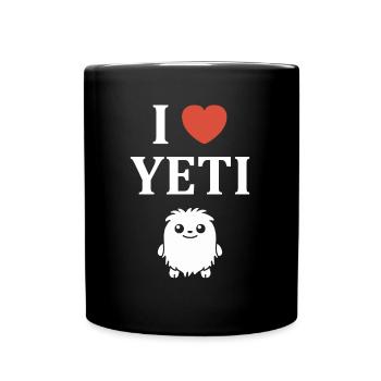 Yeti - Mug uni - noir - Devant