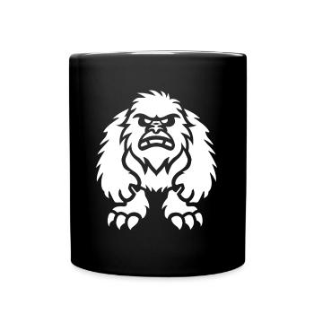 Yeti - Mug uni - noir - Devant