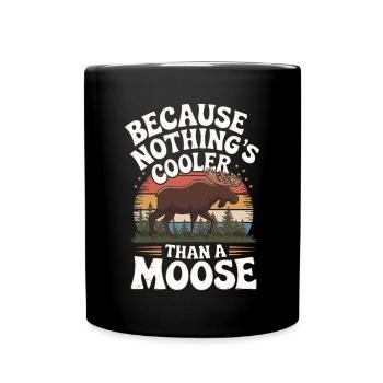 Elk - Full Colour Mug - black - Front