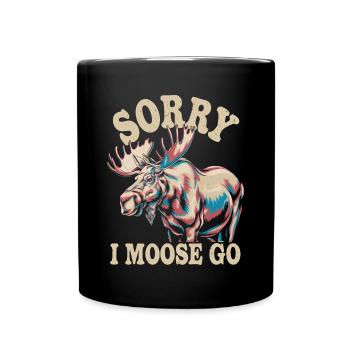 Elk - Full Colour Mug - black - Front