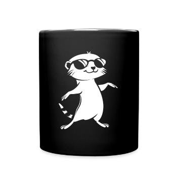 meerkat - Full Colour Mug - black - Front