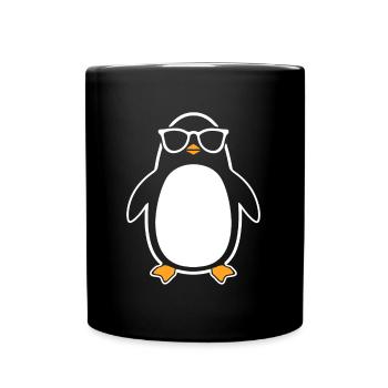Pingouin - Mug uni - noir - Devant