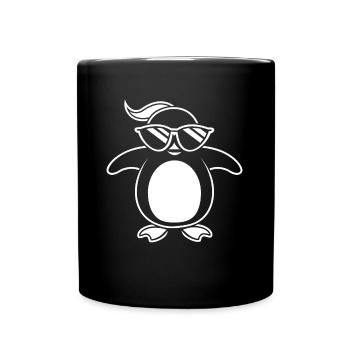 Pingouin - Mug uni - noir - Devant
