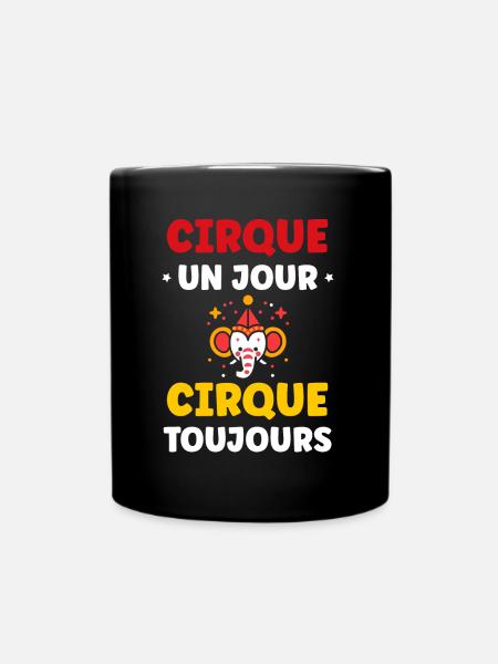 Humour cirque - Mug uni - noir