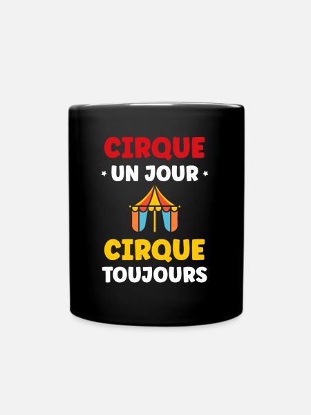 Humour cirque - Mug uni - noir