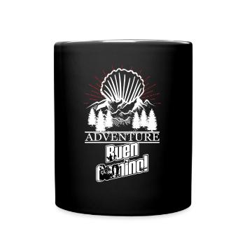 Camino Hiking Path Camino de Santiago Pilgrims - Full Colour Mug - black - Front