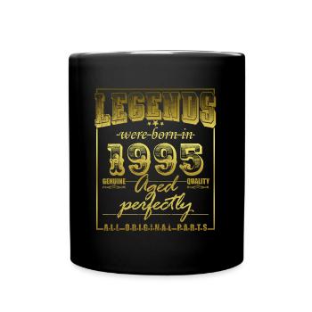 Jahrgang 1995 Lustiger 30 Jahre alt Spruch 30. - Tasse einfarbig - Schwarz - Vorne