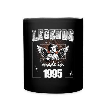 Jahrgang 1995 Lustiger 30 Jahre alt Spruch 30. - Tasse einfarbig - Schwarz - Vorne